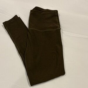 Beyond Yoga Dark Olive Leggings